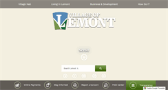 Desktop Screenshot of lemont.il.us